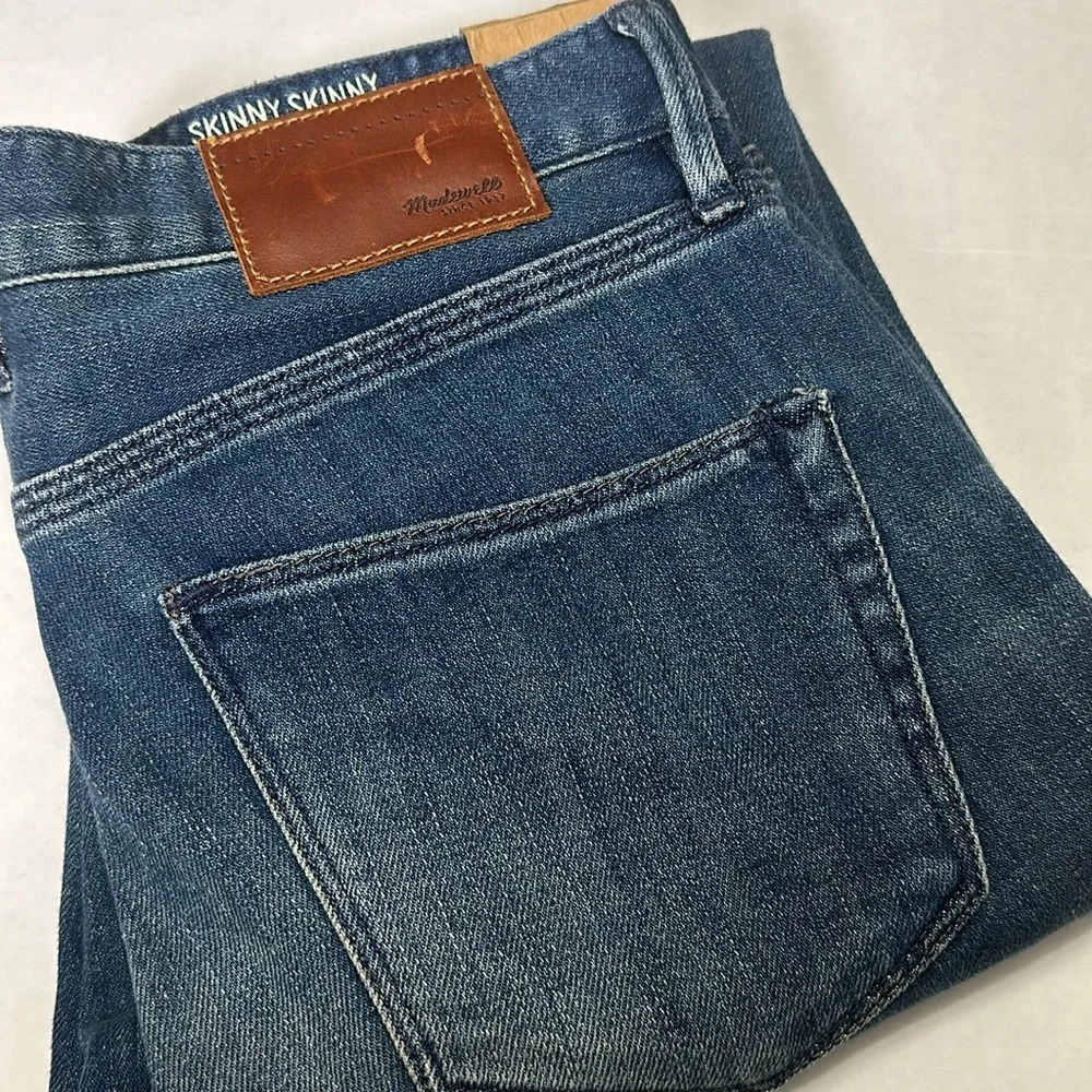 Madewell Skinny Ankle Denim‎ Jeans Mid Rise Womens Size 25 NWT
